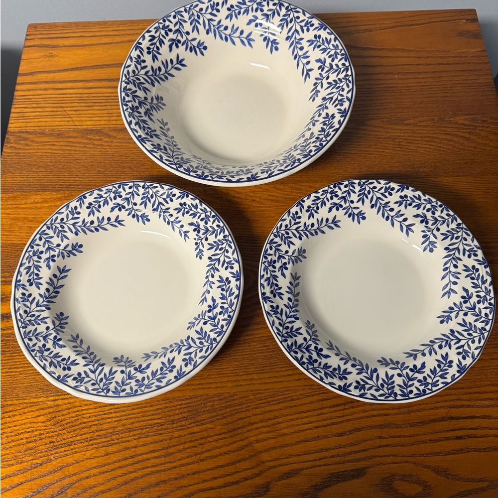 Ceramica Quadrifoglio (1) Serving Bowl and (2) Salad Bowls ~ Made in Italy